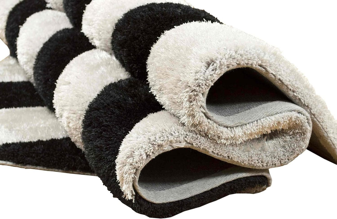 Plush 3D Shag Rug: Stylish, High Pile, Premium Comfort #03