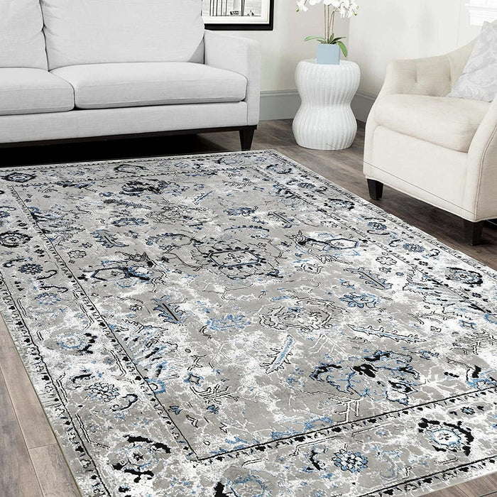 Chic Boho Viscose Rug #74