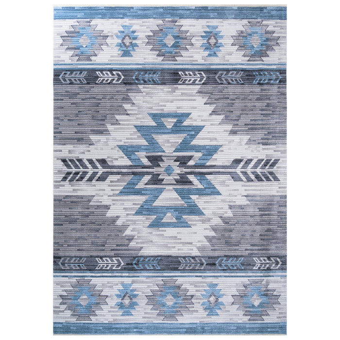 Southwestern Rug Navajo Modern Tribal Rug, Foldable #68