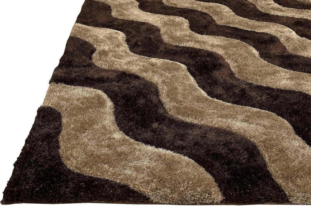 Plush 3D Shag Rug: Stylish, High Pile, Premium Comfort # 02