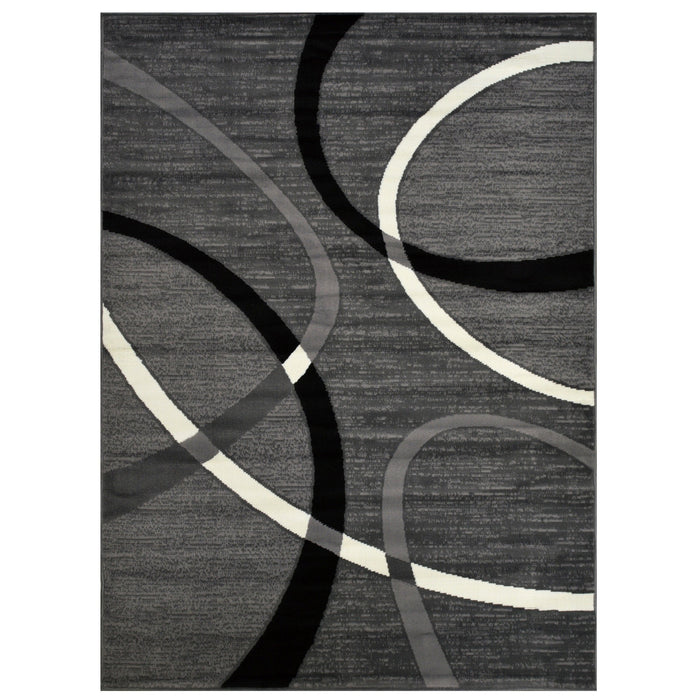 Geometric Stripes Area Rug #40