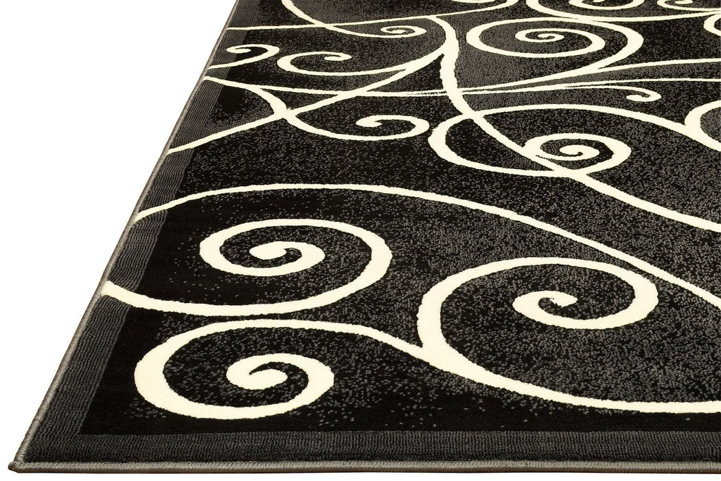 Swirls Living Room Rugs #3