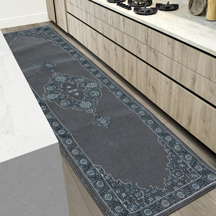 HR Traditional Rug with Simple Faded Design #452