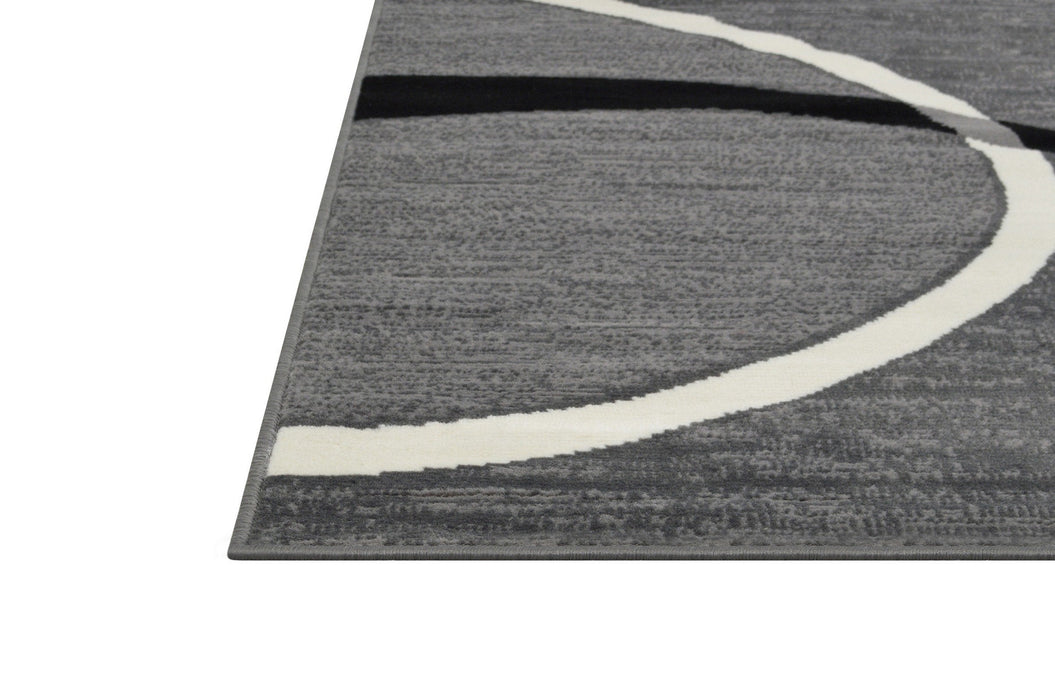 Geometric Stripes Area Rug #40