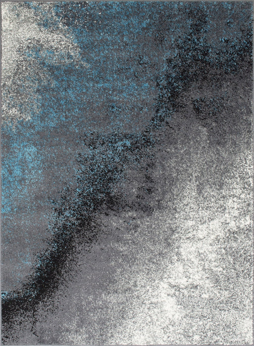 Distressed Area Rug Splash Pattern Area Rug Abstract