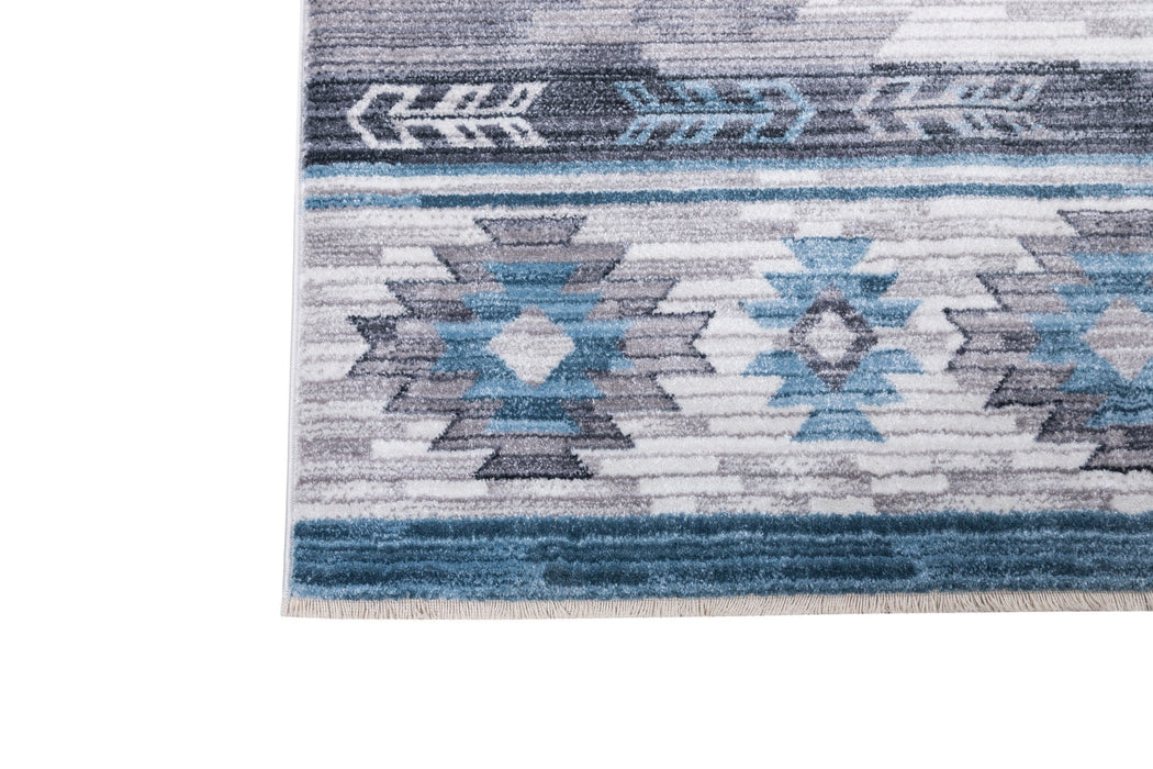 Southwestern Rug Navajo Modern Tribal Rug, Foldable #68