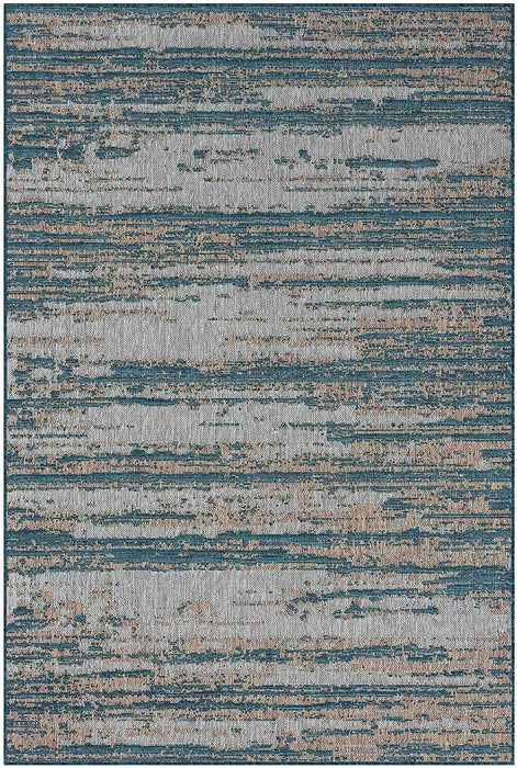 HR Waterproof Abstract Outdoor Rug - Stain and Fade-Resistant #1669