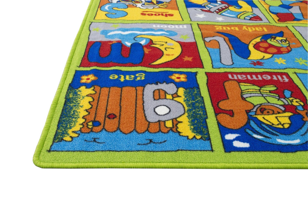 ABC Alphabet Kids Educational Non-Slip Rug