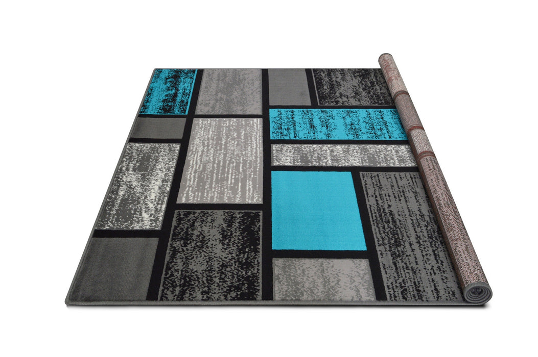 Geometric Pattern Modern Comfy Rugs 43