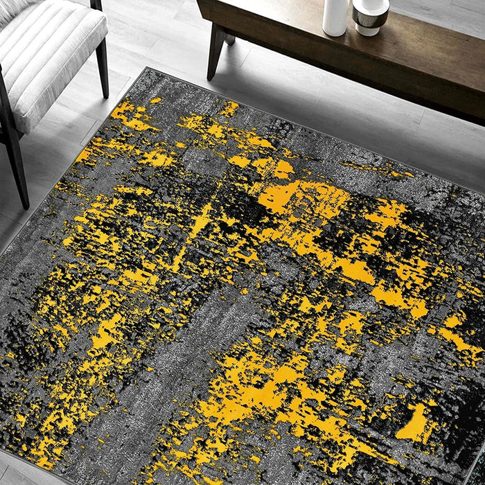 Modern Contemporary Abstract Area Rug #279