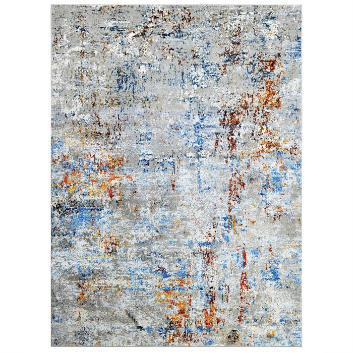 Modern Bohemian Soft Touch Rug Liquid Pattern Area Rugs ,Viscos 70