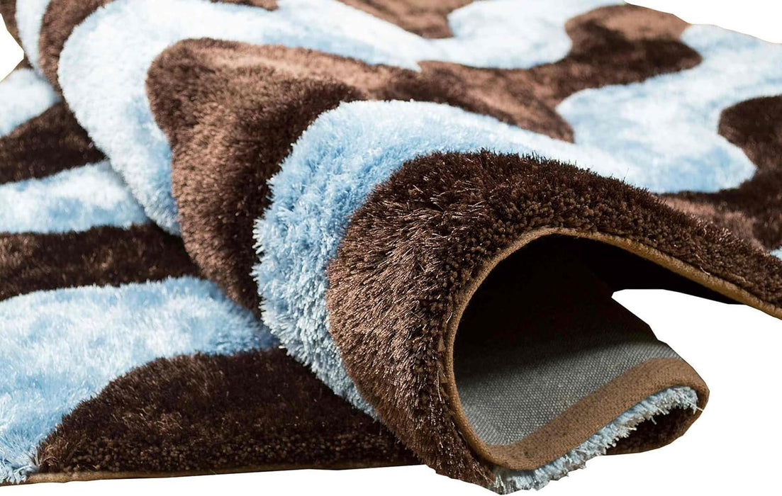 Plush 3D Shag Rug: Stylish, High Pile, Premium Comfort # 02