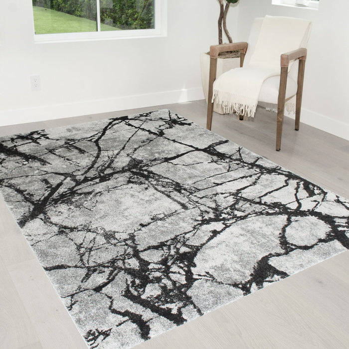 Marble Pattern Abstract Fashion Rug #81