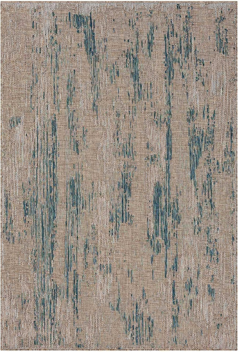 HR Waterproof Abstract Outdoor Rug - Stain and Fade-Resistant #1660