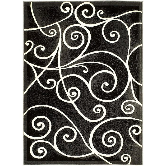 Swirls Living Room Rugs #3