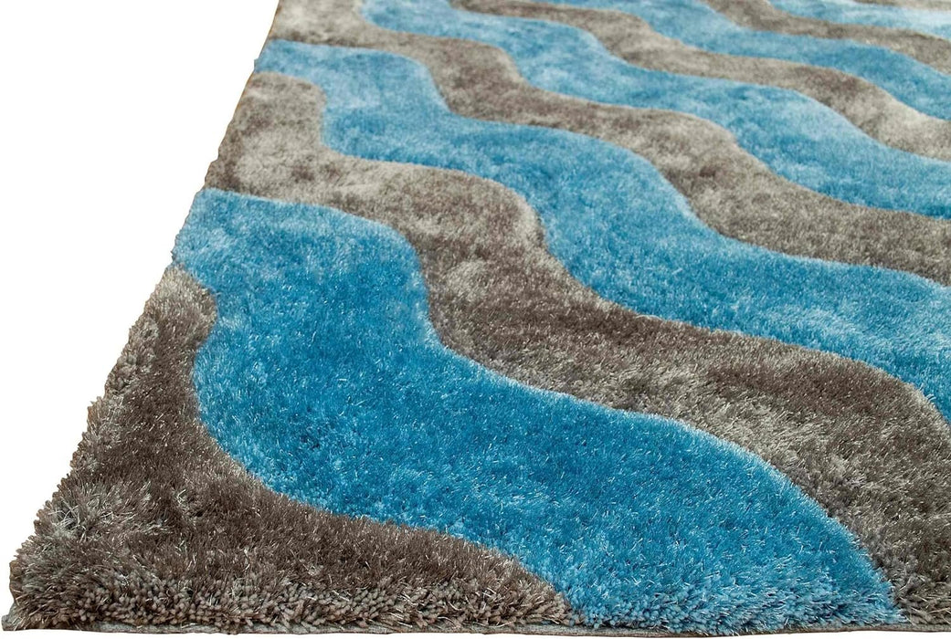 Plush 3D Shag Rug: Stylish, High Pile, Premium Comfort # 02