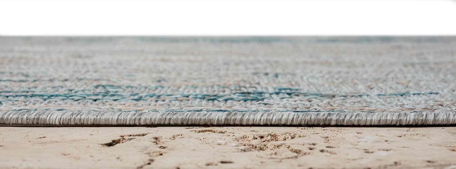 HR Waterproof Abstract Outdoor Rug - Stain and Fade-Resistant #1660