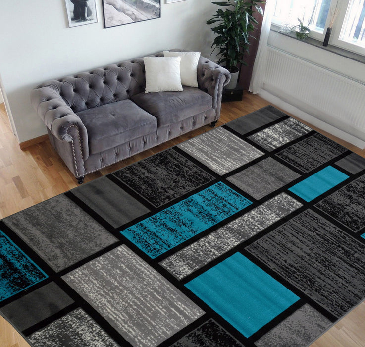 Geometric Pattern Modern Comfy Rugs 43