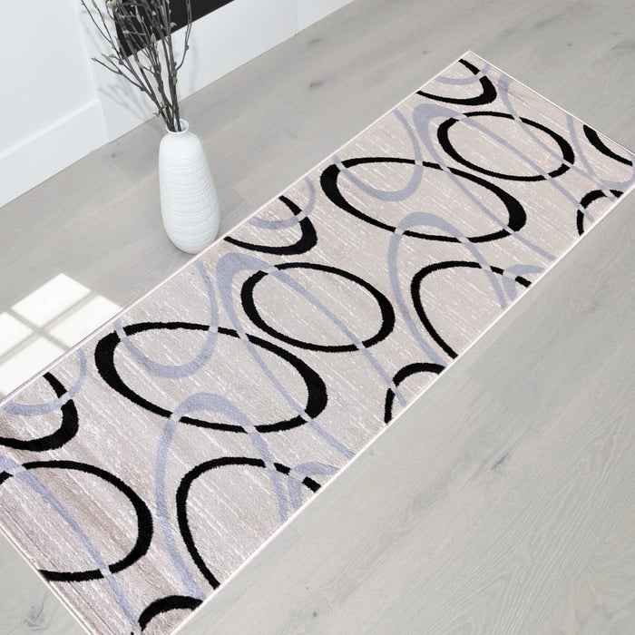 Oval Pattern Soft Touch Rug #84