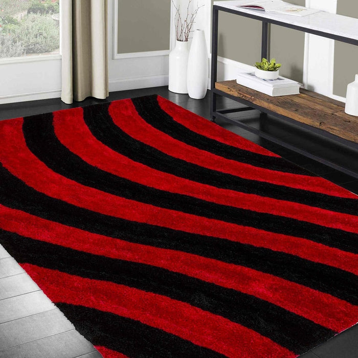 Plush 3D Shag Rug: Stylish, High Pile, Premium Comfort #03