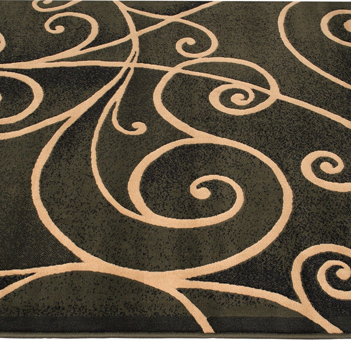 Swirls Living Room Rugs #3