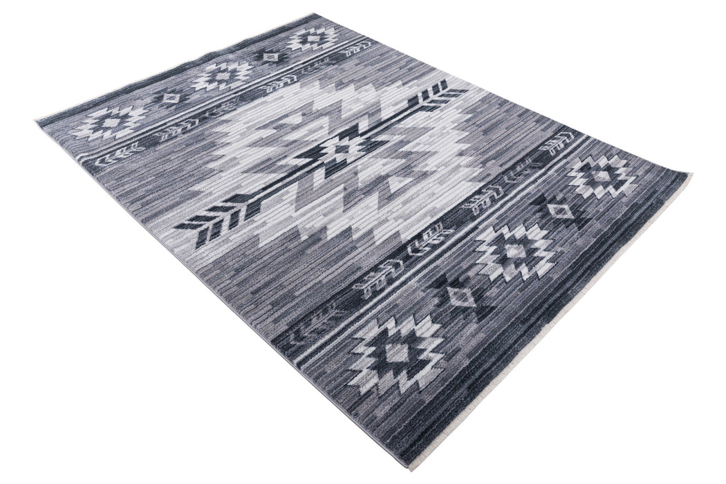 Southwestern Rug Navajo Modern Tribal Rug, Foldable #68