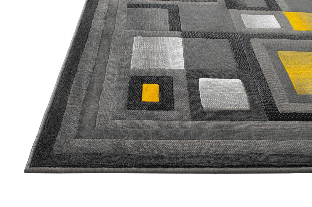 Geometric Abstract Area Rug LUX-910