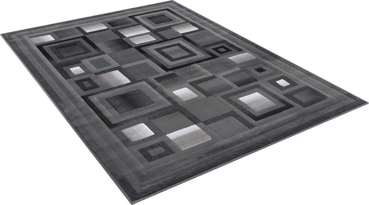 Geometric Abstract Area Rug LUX-910