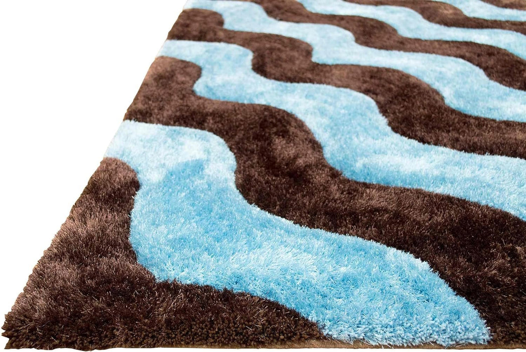 Plush 3D Shag Rug: Stylish, High Pile, Premium Comfort # 02