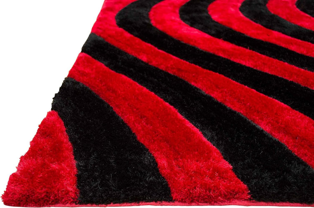 Plush 3D Shag Rug: Stylish, High Pile, Premium Comfort #03