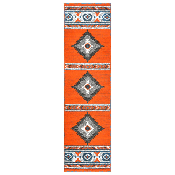 HR Southwestern Rugs Tribal Medallion #1241