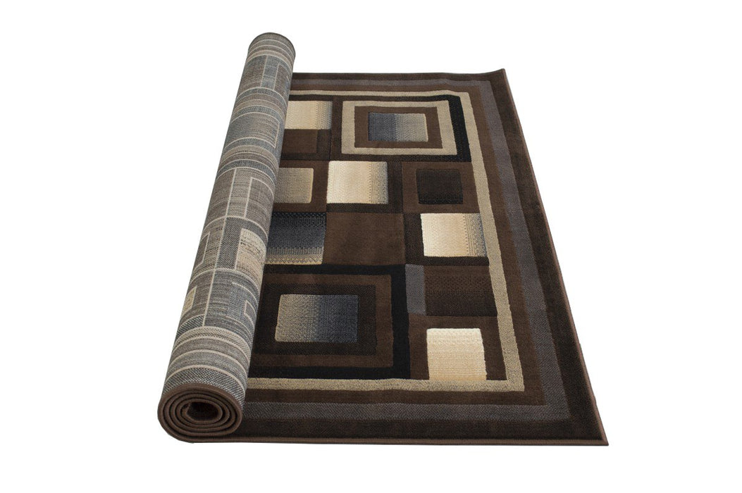 Geometric Abstract Area Rug LUX-910