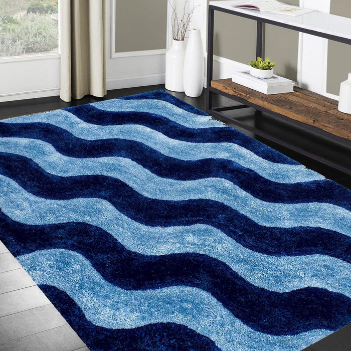 Plush 3D Shag Rug: Stylish, High Pile, Premium Comfort # 02