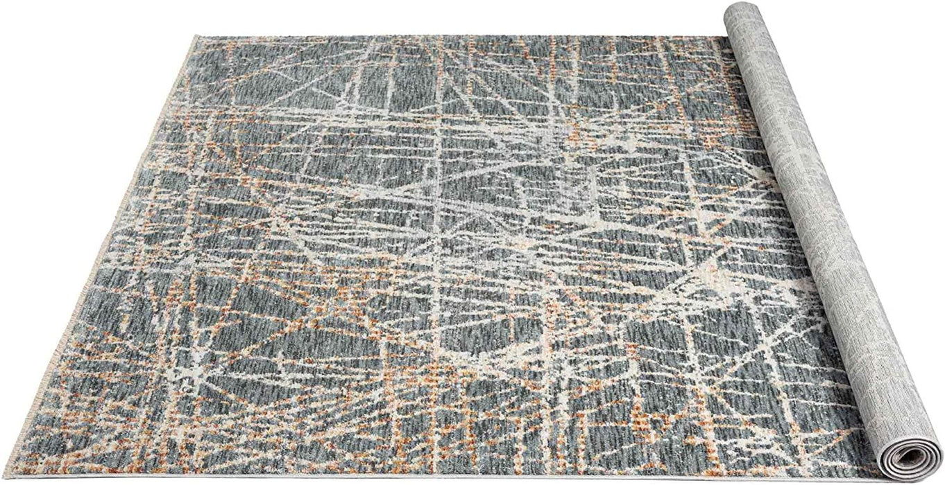 HR Area Rug Marble Random Scratch line Pattern #50