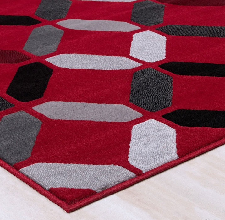 Abstract Area Rug Abstract/Geometric Pattern