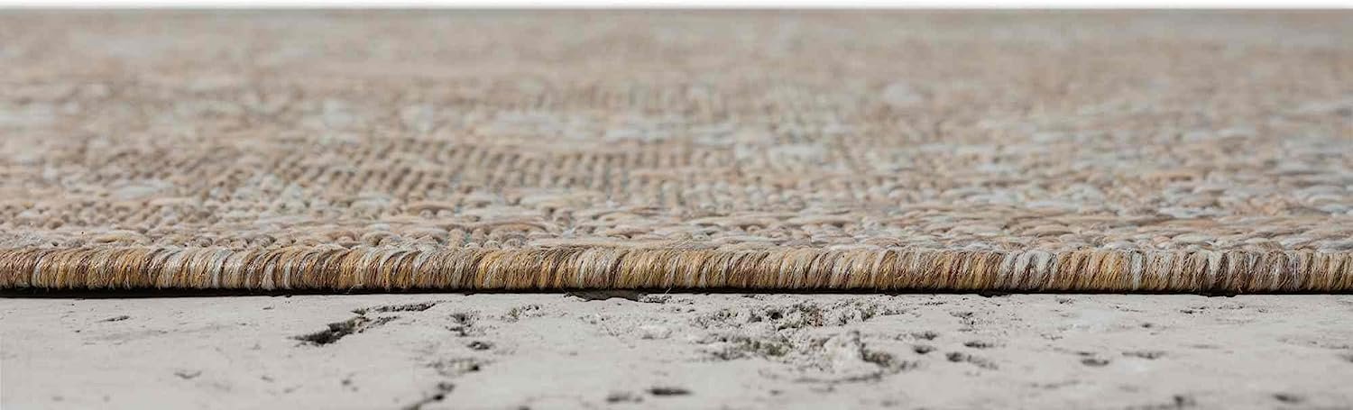 HR Waterproof Abstract Outdoor Rug - Stain and Fade-Resistant #1670