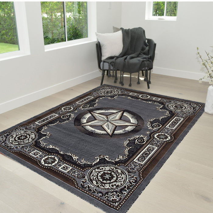 Texas Star Rug Accent Rug #23