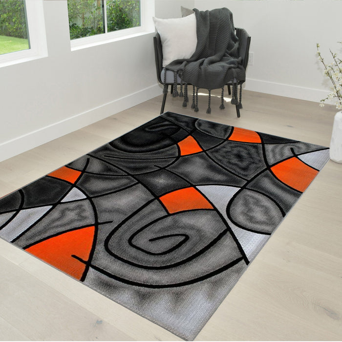 Swirls Patter Rug LUX-900