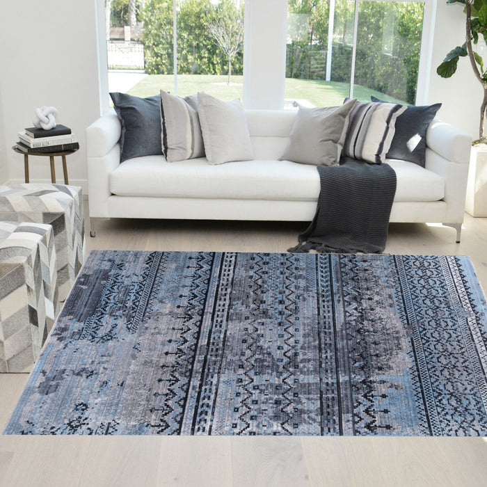 Boho Rugs Abstract, Ultra-Soft, Shed Free Stain Resistant Easy Clean 71