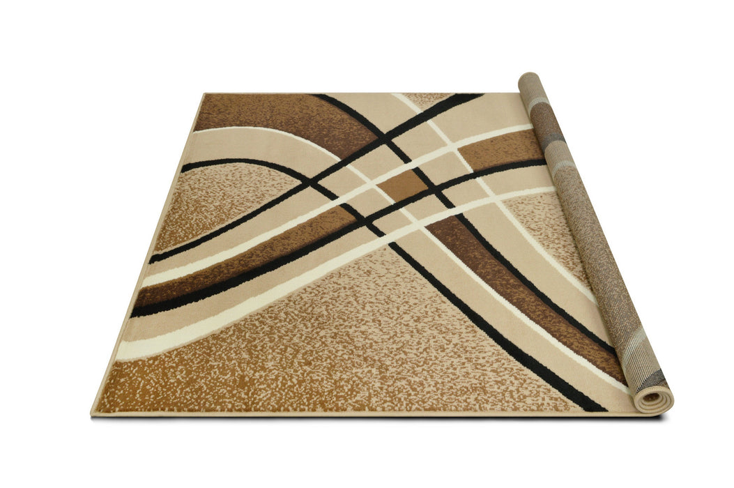 Swirls Pattern Area Rug #42