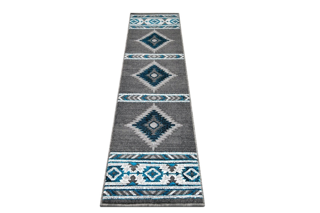 HR Southwestern Rugs Tribal Medallion #1241