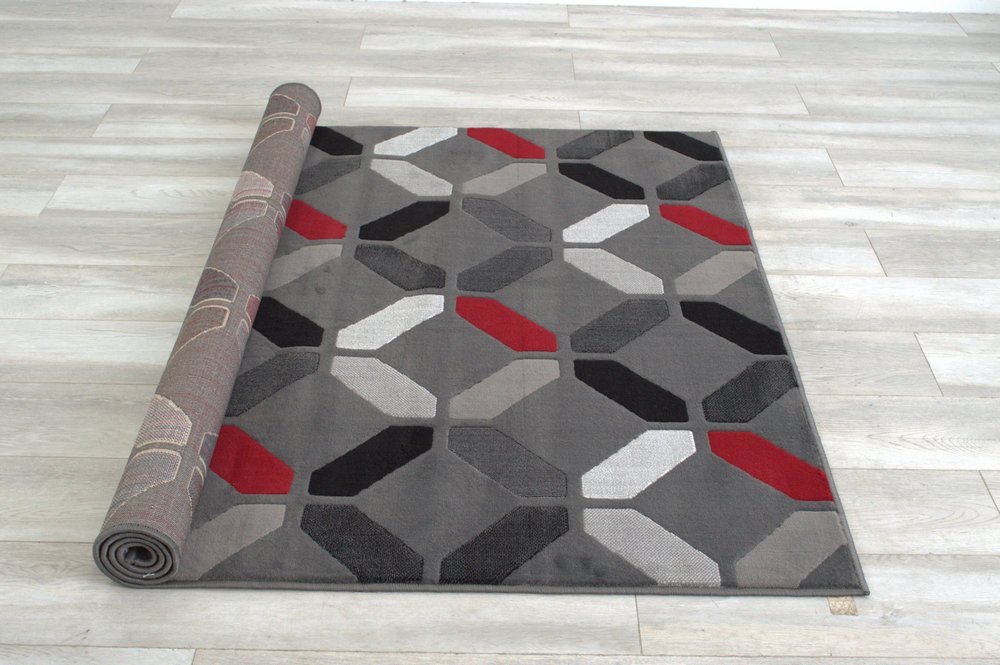 Abstract Area Rug Abstract/Geometric Pattern