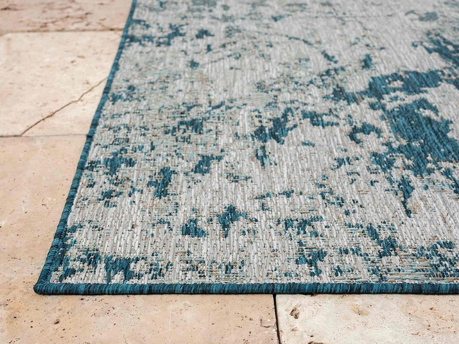 HR Waterproof Abstract Outdoor Rug - Stain and Fade-Resistant #1665