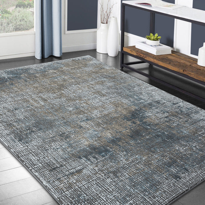 HR Premium Super Soft Polyester Abstract Area Rug #11450