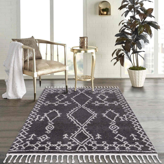 Tribal Moroccan  Shaggy Rugs #11