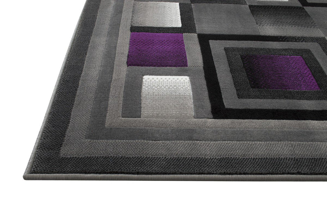 Geometric Abstract Area Rug LUX-910