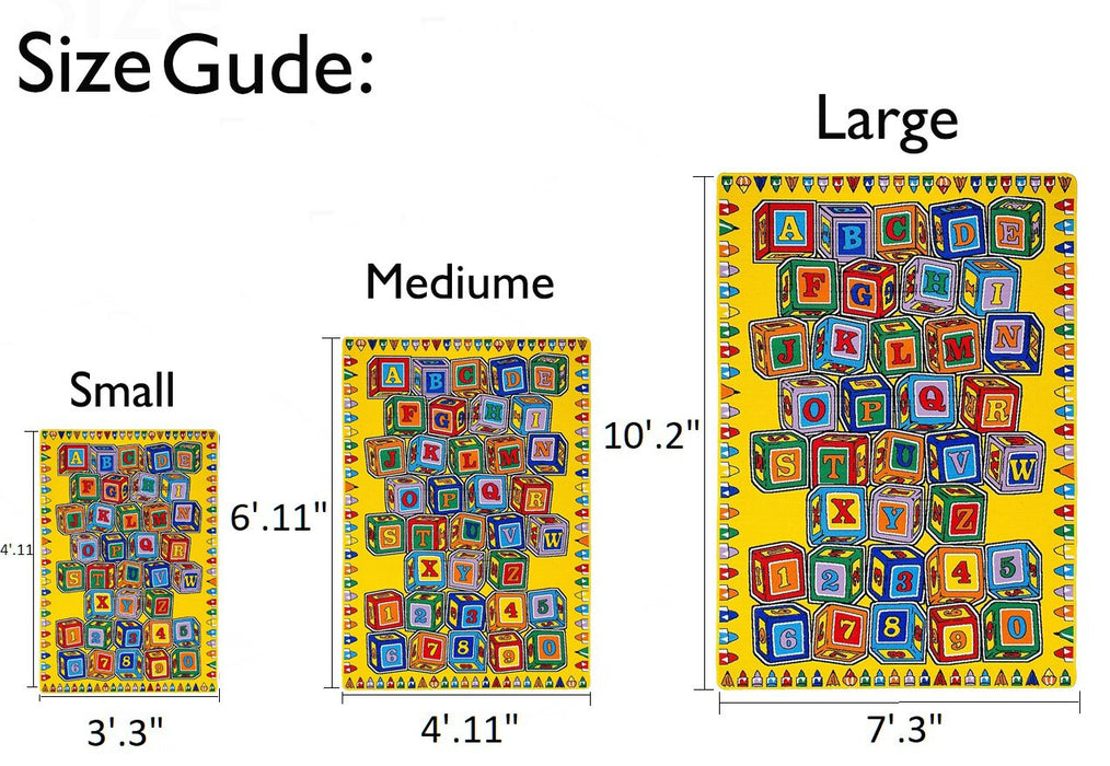 Teaching ABC Blocks Non-Slip