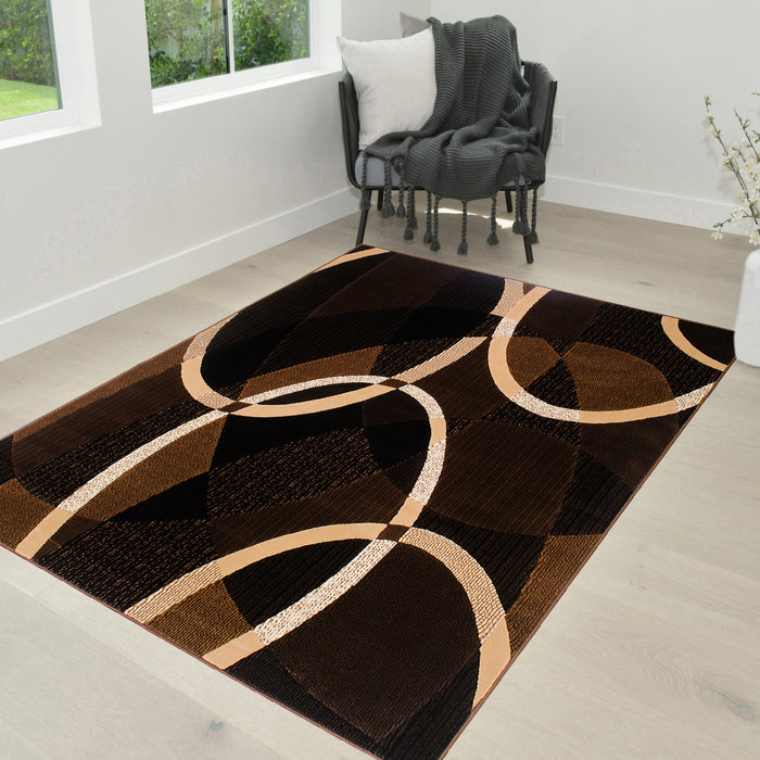 Oval  Pattern Rugs #64