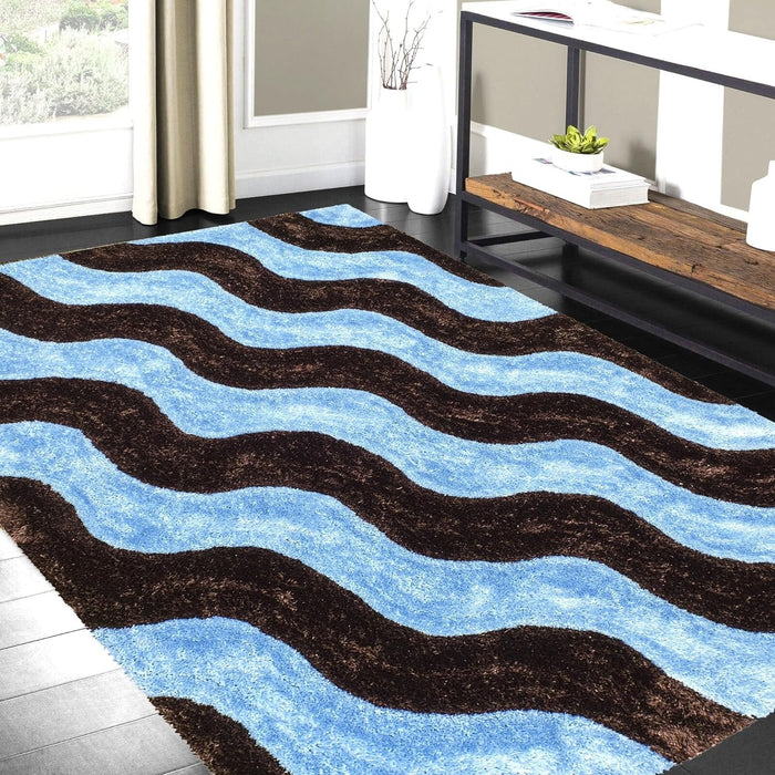 Plush 3D Shag Rug: Stylish, High Pile, Premium Comfort # 02