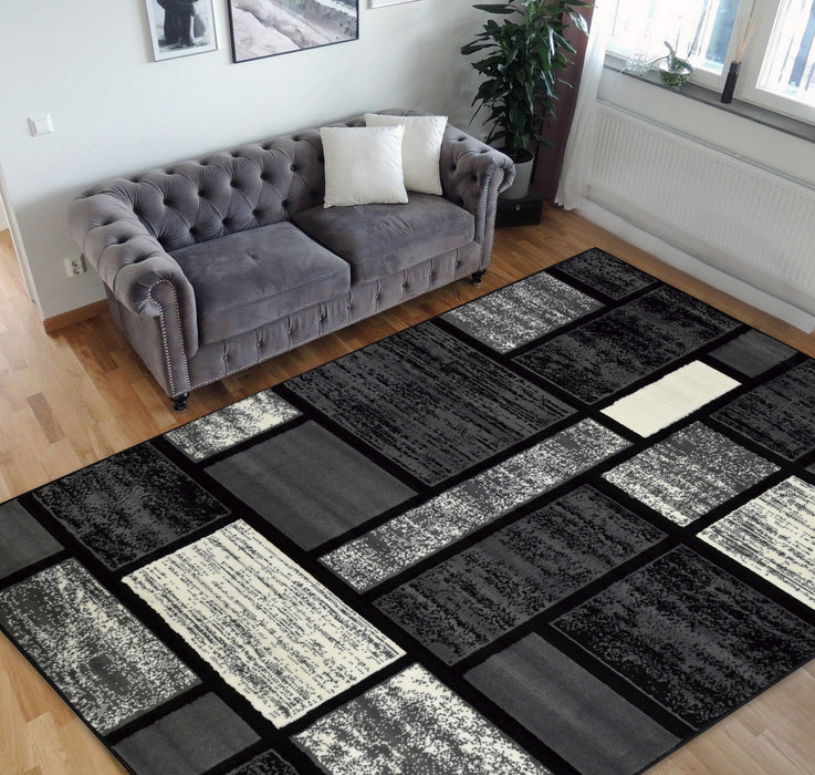 Geometric Pattern Modern Comfy Rugs 43